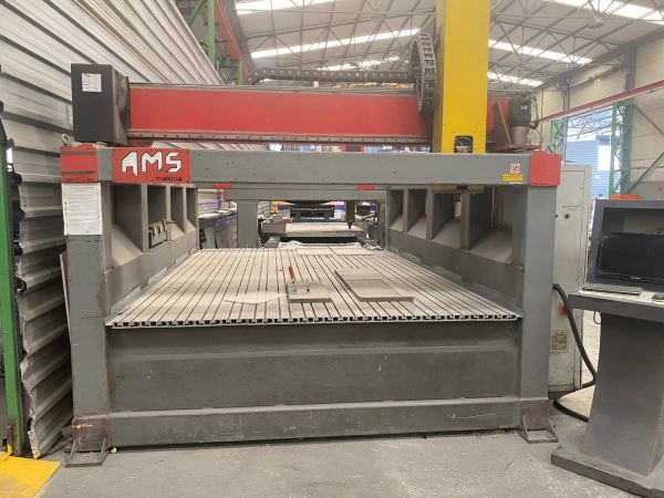 AMS MAKİNA 2000 x 6000 EBAT RUTUR