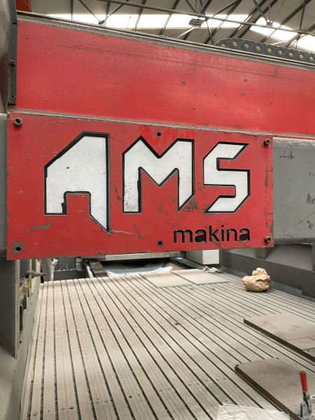 AMS MAKİNA 2000 x 6000 EBAT RUTUR