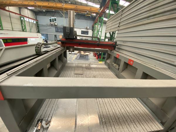 AMS MAKİNA 2000 x 6000 EBAT RUTUR