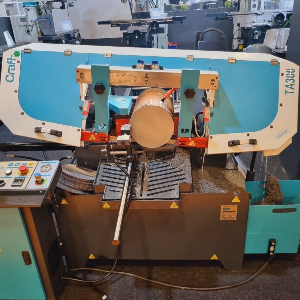 OZCO TA300 TAM OTOMATİK DÜZ KESİM ŞERİT TESTERE