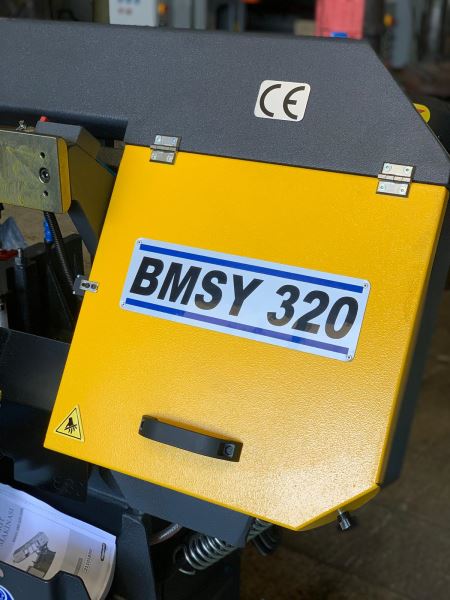 BEKAMAK BMSY 320 YARI OTOMATİK ŞERİT TESTERE