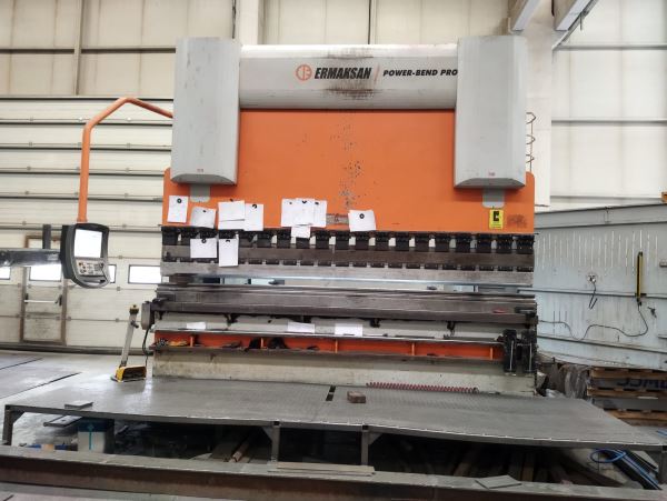 ERMAKSAN 4 Metre 400 TON 4 EKSEN 1250 BOĞAZ Abkant Pres