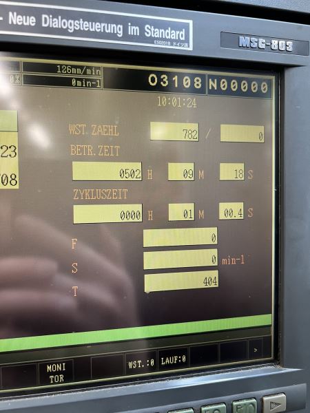 MORİ SEİKİ JAPON 8 İNÇ FANUC CNC TORNA