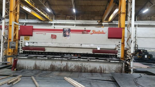 Baykal 6 metre 16 mm Hidrolik Giyotin Makas