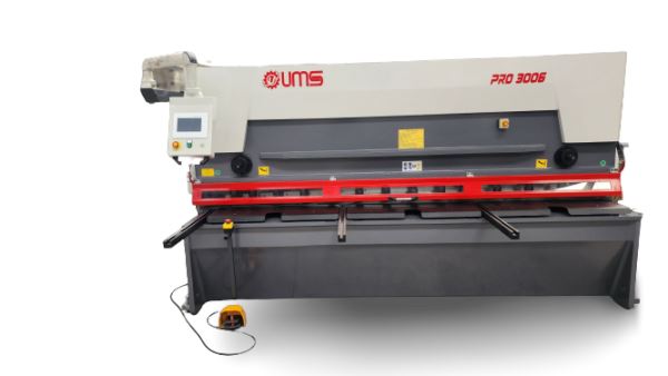 Ums Pro 3006 ( Açı Ayarlı) Cnc Hidrolik Giyotin Makas