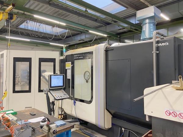 DMG DMC 55H duoBLOCK 5 Eksen CNC İşleme