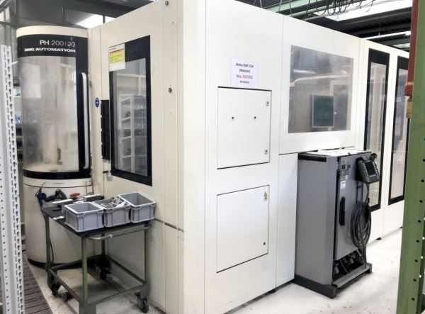 DMG DMC 55H duoBLOCK 5 Eksen CNC İşleme