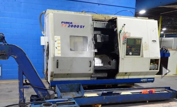 DOOSAN PUMA 2000TT SY 2004 MODEL CNC TORNA