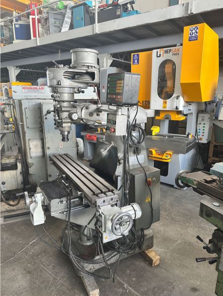 FİRST LC 1 1/2 TM TAİWAN DİJİTALLİ 3 EKSEN OTOMATİK Kalıpçı Freze