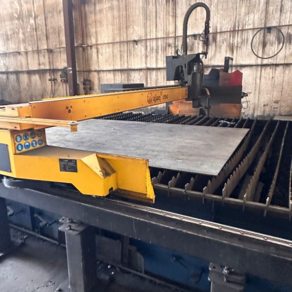 AJAN MARKA 3 X 8 MT 260 AMPER CNC PLAZMA VE OKSİJEN KESİM