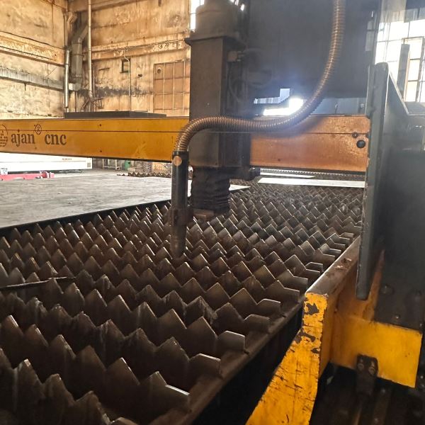 AJAN MARKA 3 X 8 MT 260 AMPER CNC PLAZMA VE OKSİJEN KESİM