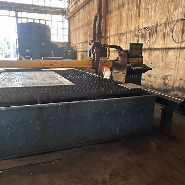 AJAN MARKA 3 X 8 MT 260 AMPER CNC PLAZMA VE OKSİJEN KESİM