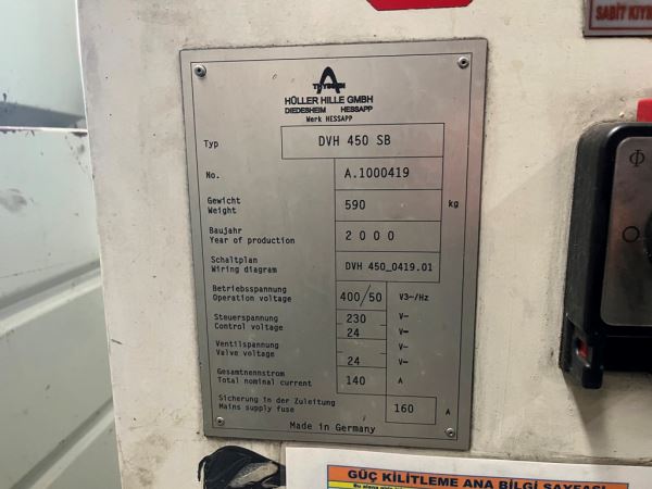 HÜLLER HİLLE HESSAPP CNC DİK TORNA