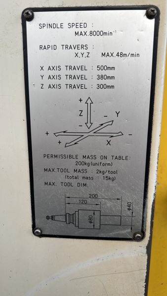 FANUC ROBODRILL ALFA T10C TAPPING CENTER