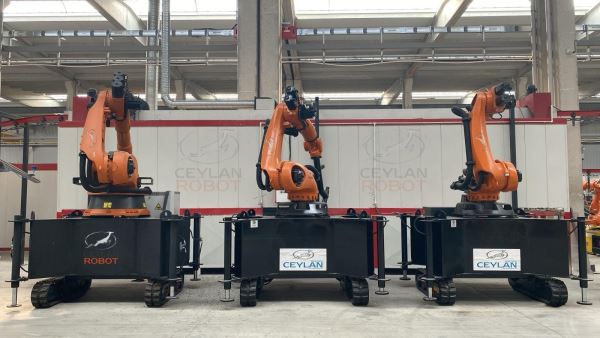 KUKA KRC2 VE KRC4 ROBOT BETON YAZICI
