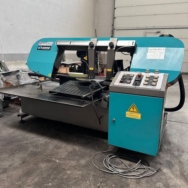 HAMME MARKA SFA M 360 TAM OTOMATİK AÇILI MAFSALLI ŞERİT Testere