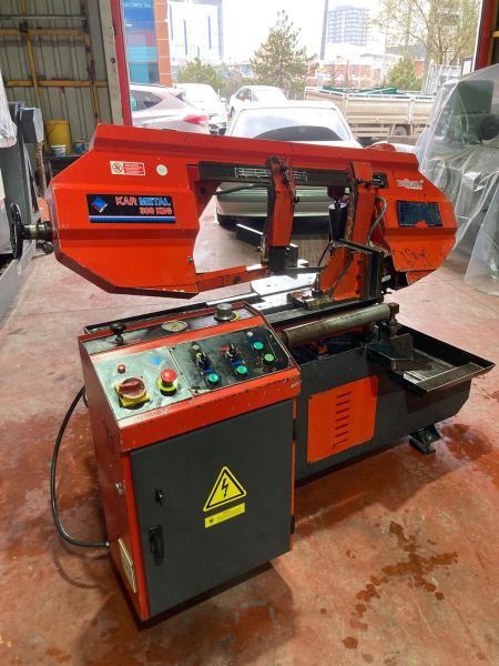 KARMETAL KDG 300 YARI OTOMATİK ŞERİT TESTERE