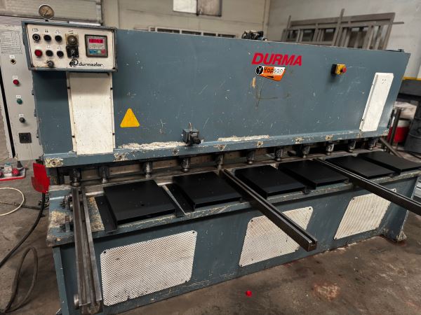 Durma 2.5 Metre 6 mm Giyotin Makas