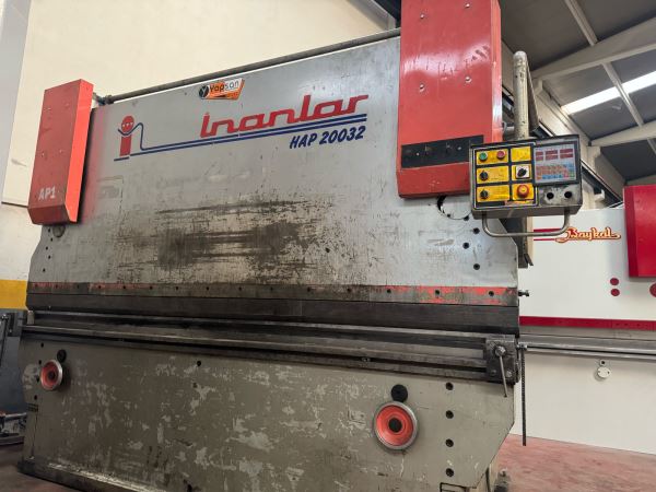 İnanlar 3 Metre 10 mm NC Abkant Pres