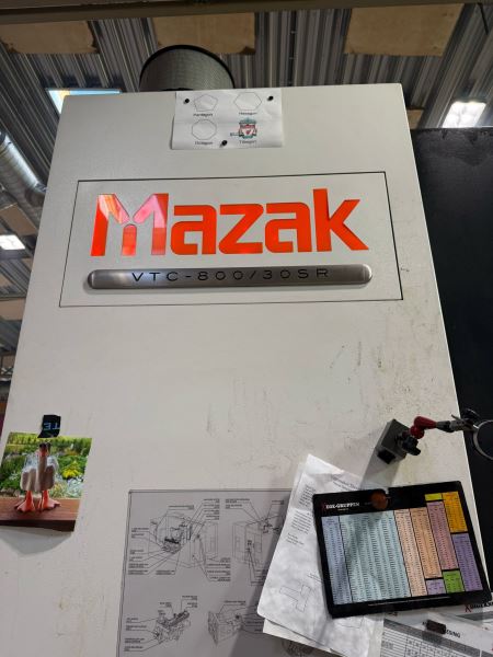 SMULTENE 5 EKSEN MAZAK İŞLEME MERKEZİ