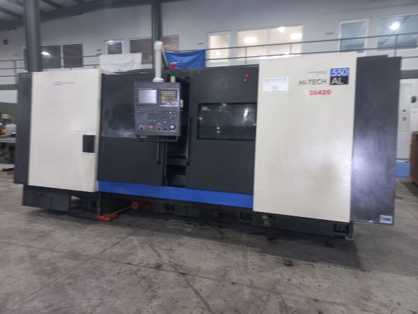 HWACHEON HITECH 550AL 15 INCH C EKSENLI 2100 BOY SMW YATAK CNC TORNA
