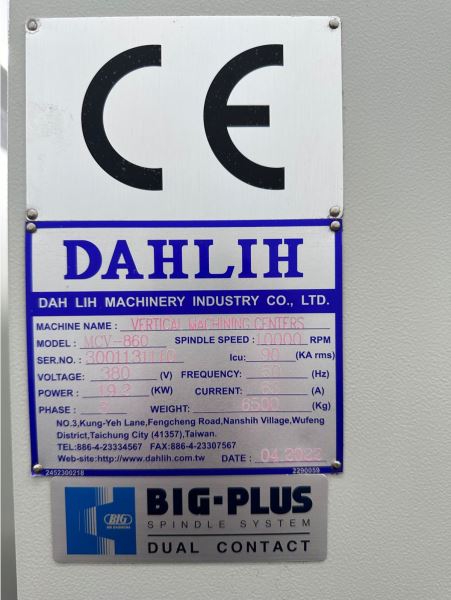 SIFIRDAN FARKSIZ DAHLIH MCV860 LİNEER KIZAK CNC Dik İşlem