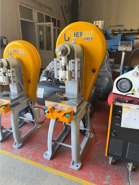 SIFIR STOK TESLİM HEPSAN PRES 15 TON EKSANTRİK PRES