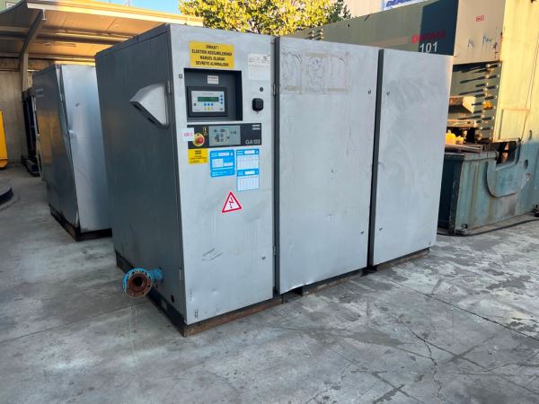 ATLAS COPCO GA132/GA55/GA708H VİDALI KOMPRASÖRLER