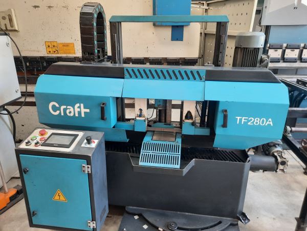 CRAFT 280 OTOMATİK ZAVİYELİ ŞERİT TESTERE