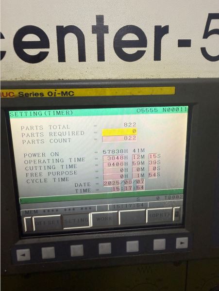VİCTOR TAİWAN FANUC LİNEER Divizörlü CNC DİK İŞLEME MERKEZİ