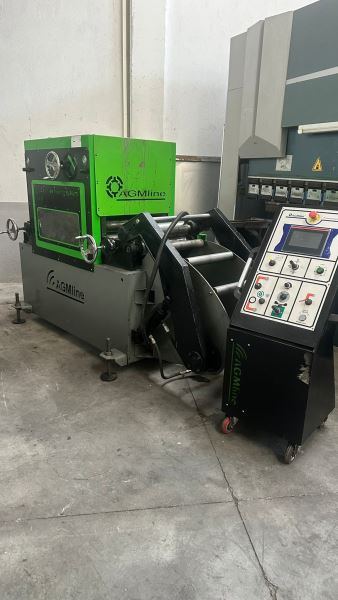 AGMLİNE MARKA 300 MM SAC GENIŞLİK 1 - 6 MM RULO SAC AÇMA VE SÜRÜCÜ