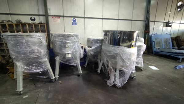 STOKTAN TESLİM  50-100-150-200 KG PLASTİK HAMMADDE KARIŞTIRICILARI