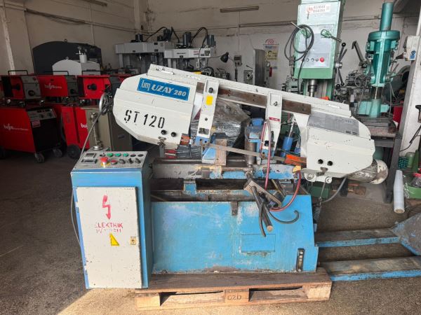 UZAY 280 YARI OTOMATİK ŞERİT TESTERE