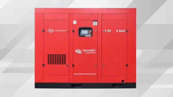 SpeedAir S 90 İnvertörlü Akuple Vİdalı Kompresör
