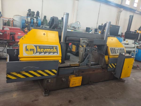 KESMAK KSY 650/1050 ÇİFT SÜTUNLU ŞERİT TESTERE