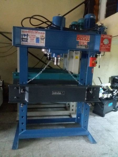 STOKTAN TESLİM HALİM USTA HİDROLİK PRESLERİ