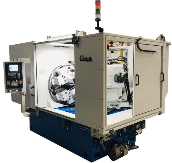 SerWeMa SW KF 250 YENİ CNC KONİK DİŞLİ AÇMA