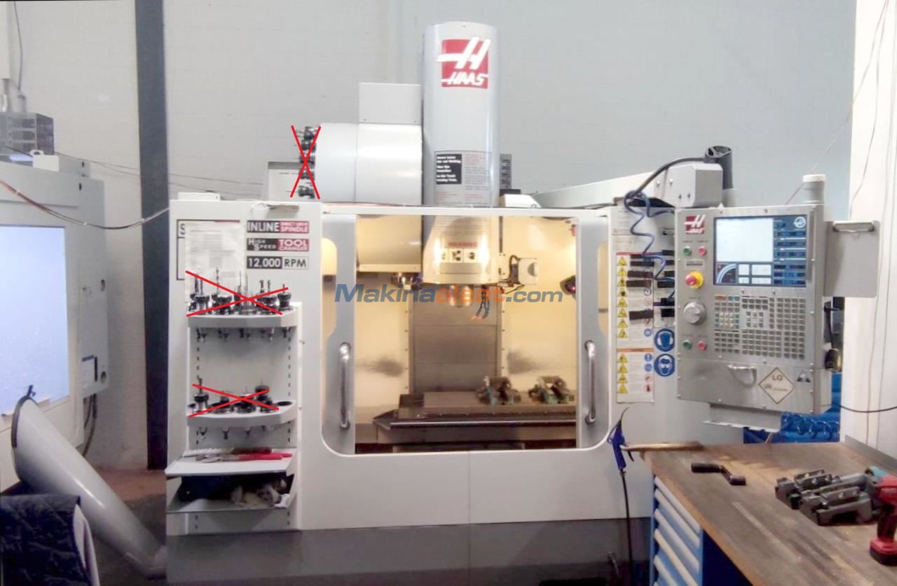 HAAS VF-2 SSHE CNC Dik İşlem