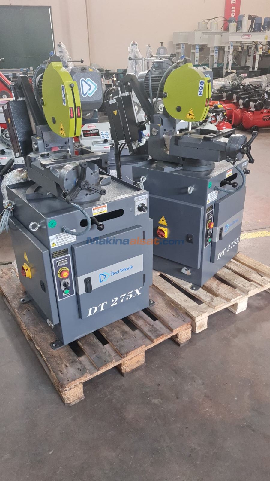 İLERİ TEKNİK DT 275 X YARI OTOMATİK SULU KESİM