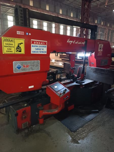 KARMETAL KDG 700 AÇILI ŞERİT TESTERE