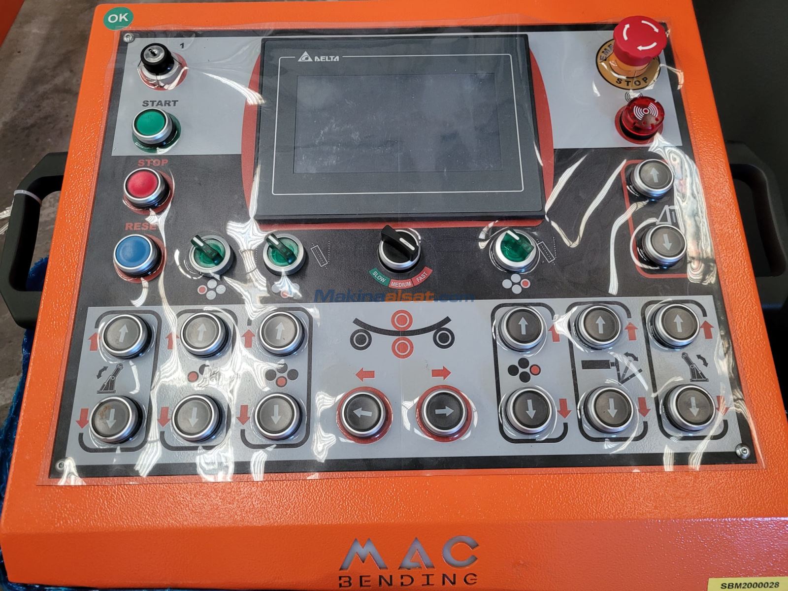 MAC BENDİNG SBM 200x2100 / 8-10 NC SİLİNDİR BÜKME