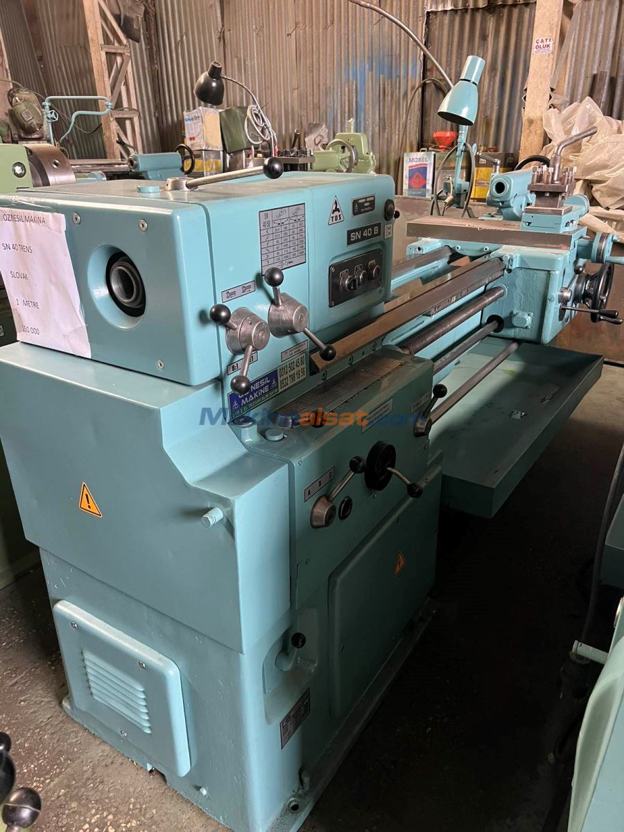 Satılık ikinci el SN 40 Çekoslovak 1 Metre Torna Universal Torna makinesi