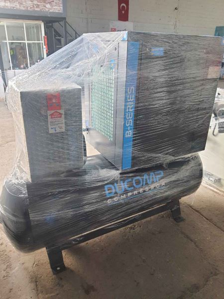 500 Litre 11 kW Kurutuculu Filtre Dahil Vidalı Kompresör