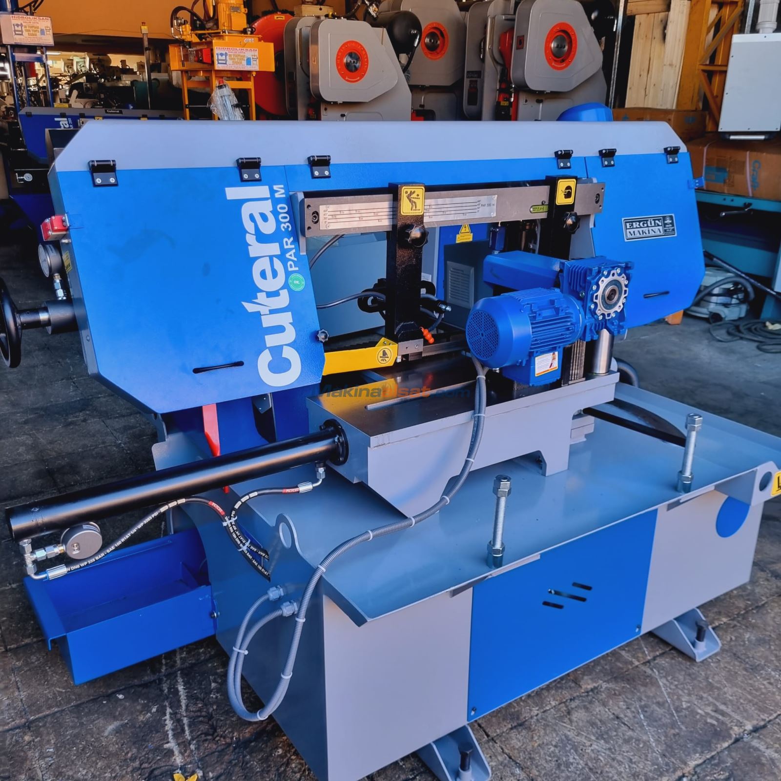 CUTERAL PAR 300 M TAM OTOMATİK ŞERİT TESTERE