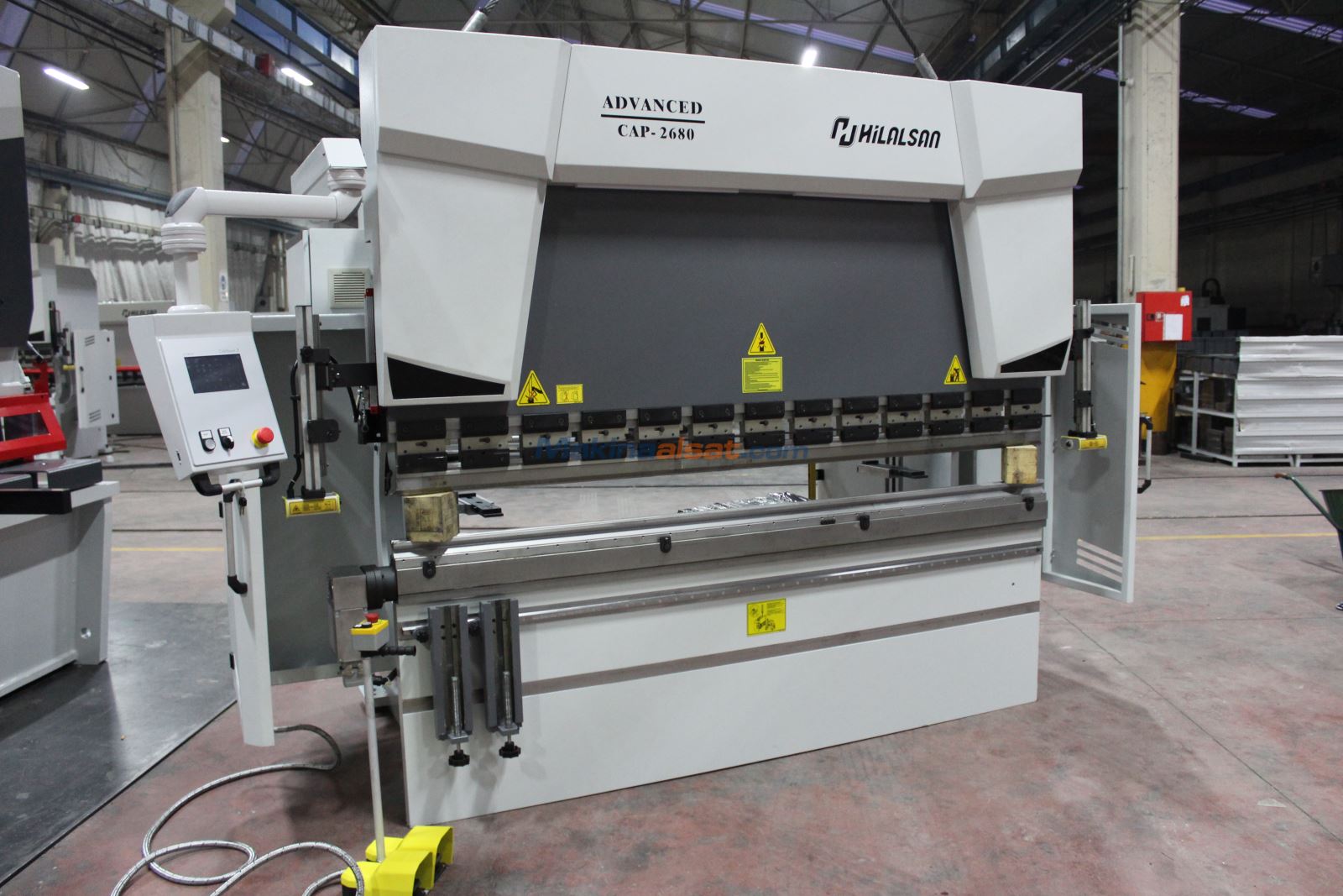 HİLALSAN 2,6 METRE 80 TON CNC ABKANT PRES