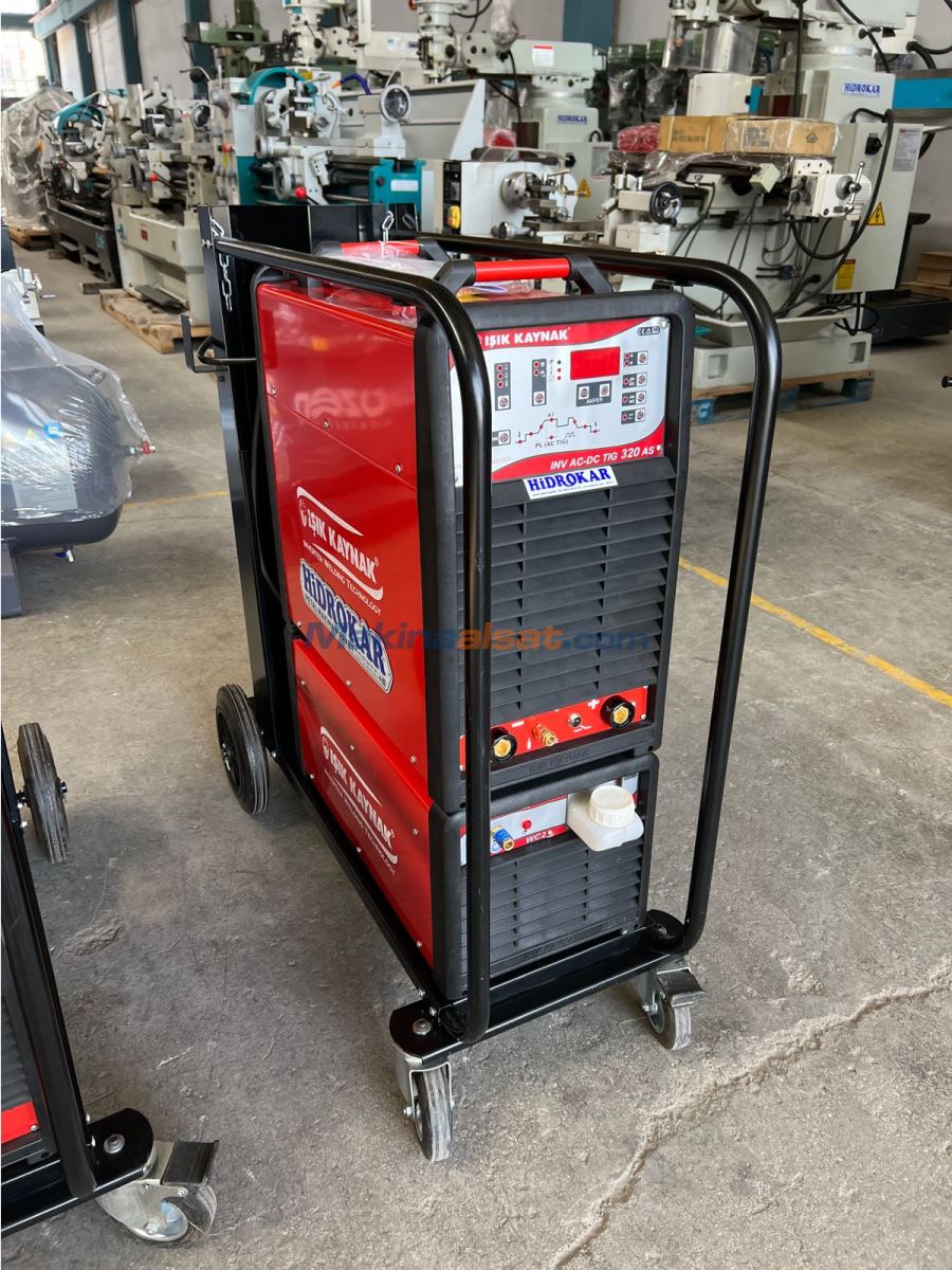 IŞIK KAYNAK AC-DC 320 A SU SOĞUTMALI ALİMİNYUM TİG KAYNAK