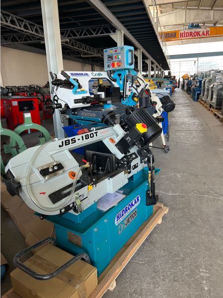 JETCO JBS-180 T MENGENEDEN AÇILI ŞERİT TESTERE