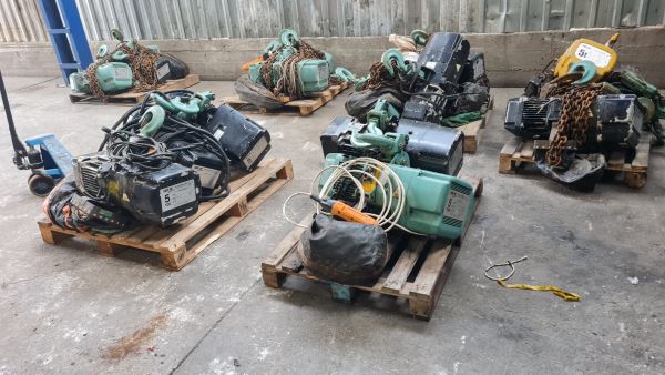 NETLİFT 5 TON ZİNCİRLİ ELEKTRİKLİ VİNÇ