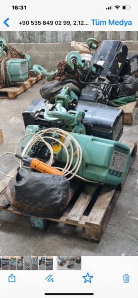 NETLİFT 5 TON ZİNCİRLİ ELEKTRİKLİ VİNÇ