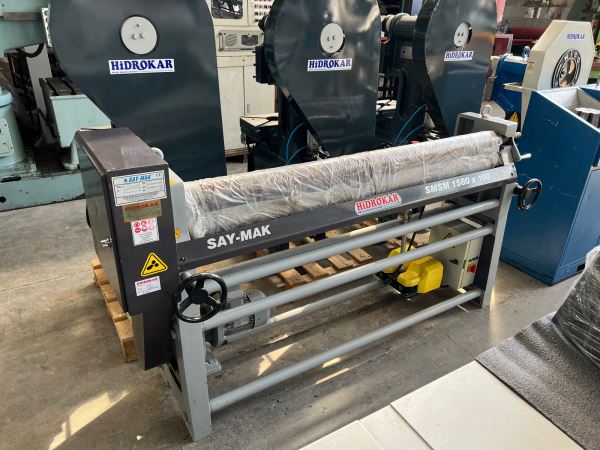 SAYMAK SMSM 1580x100 TAKVİYELİ SFERO DÖKÜM AĞIR TİP SİLİNDİR SAC KIVIRMA